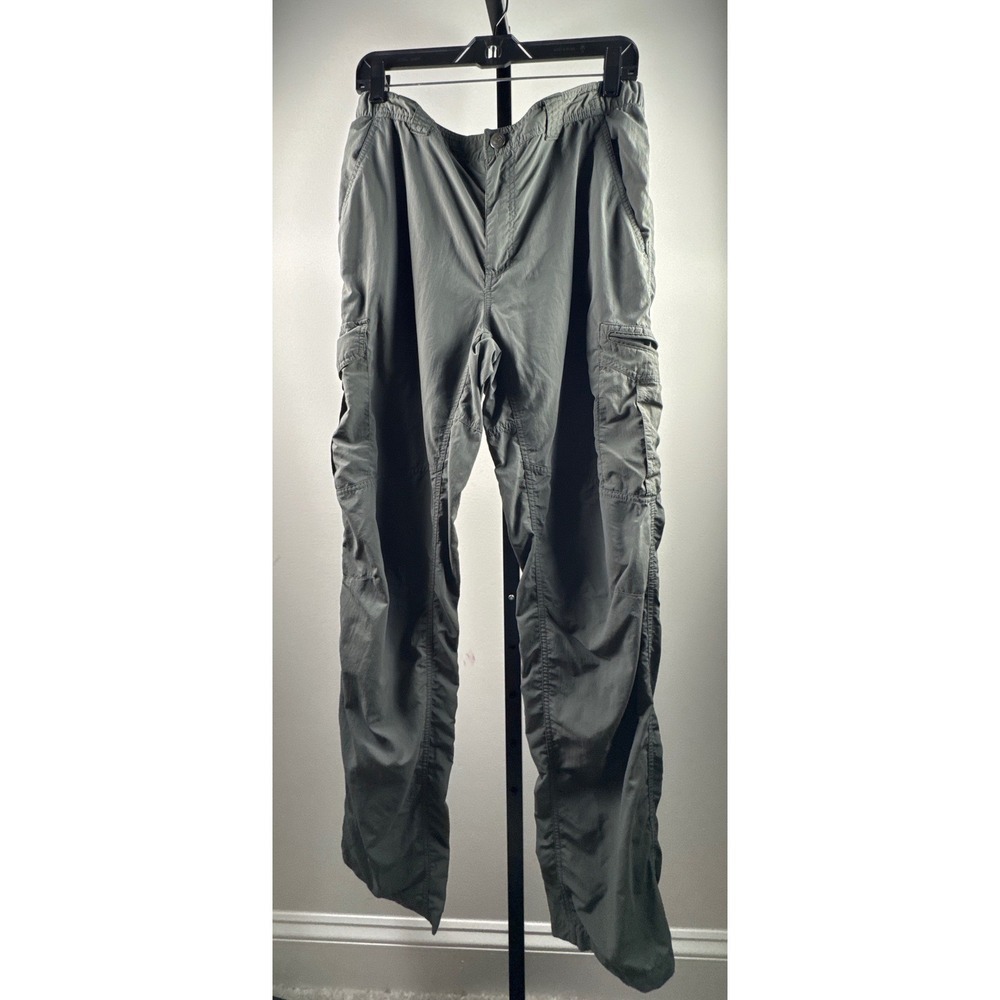 Unbranded Cargo Hiking Pants Womens Size L Olive Green Excellent Utility Outdoor